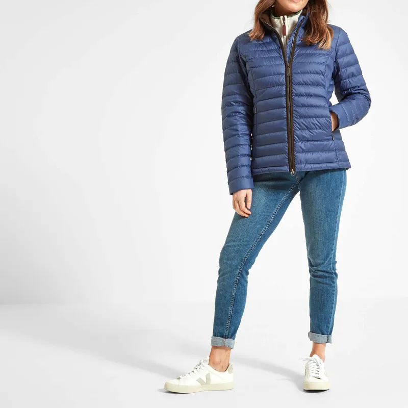 Schoffel Womens Hambleton Down Jacket Stone Blue-2